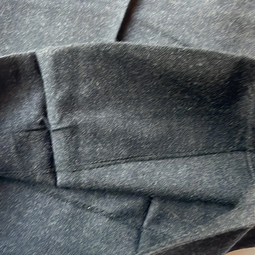 Diane von Furstenberg Midrise Flared Grey Wool Pants - Picture 11 of 15